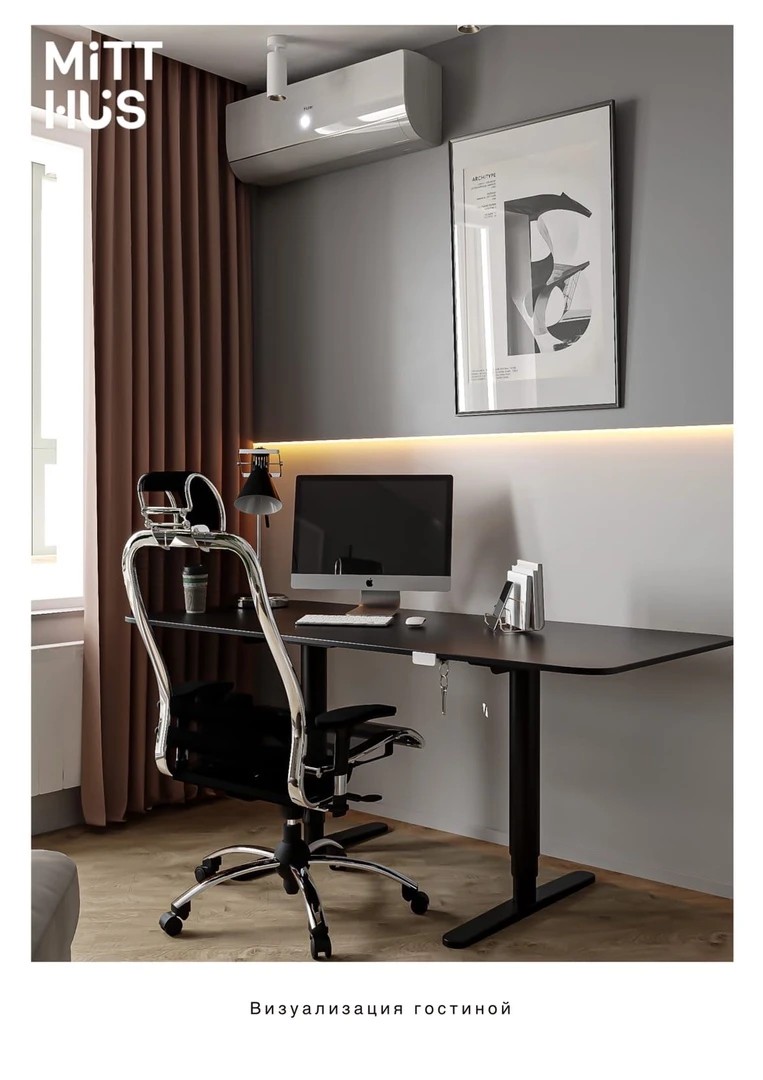 Двухкомнатная квартира с гардеробной в ЖК Приморский квартал