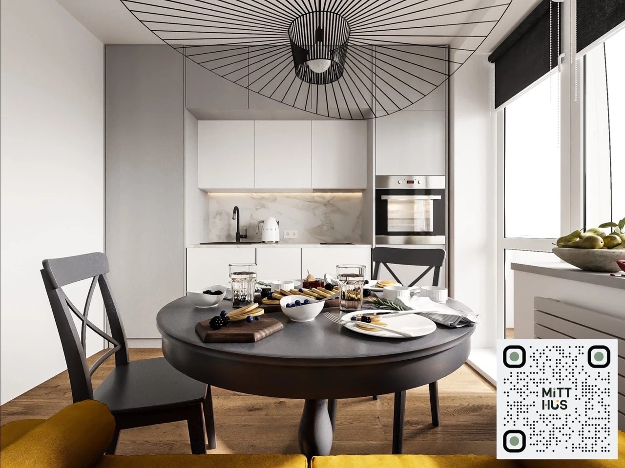 Визуализации нашего проекта в ЖК Чистое небо