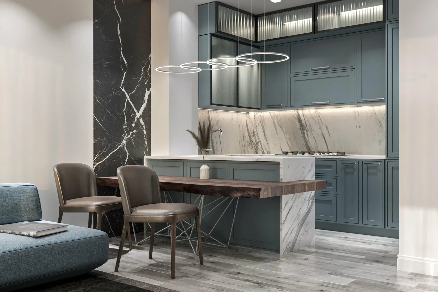 4-комнатная квартира в стиле неоклассика