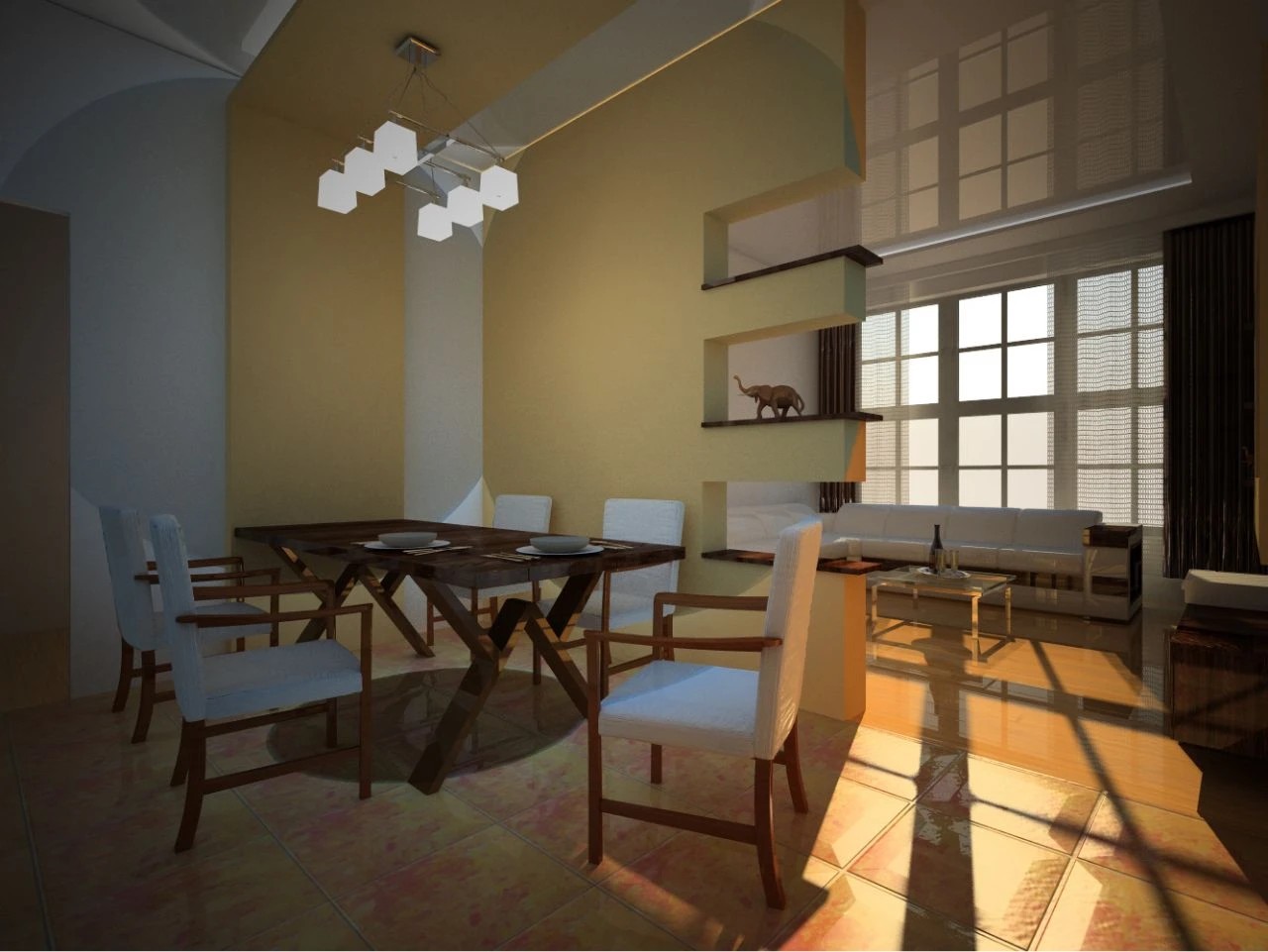 3-комнатная квартира в современном стиле