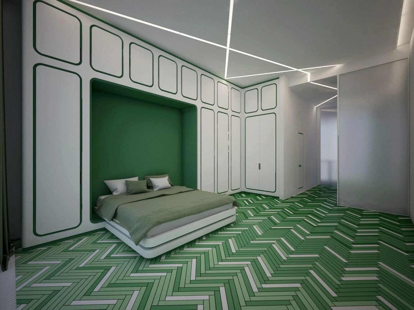 Дом с 4 спальнями в авторском стиле