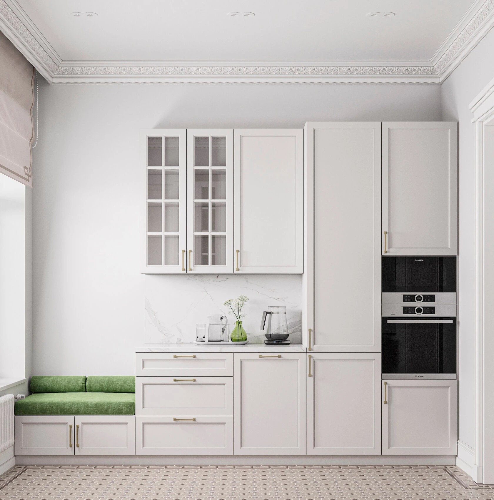 С ВИДОМ НА КАЗАНСКИЙ СОБОР