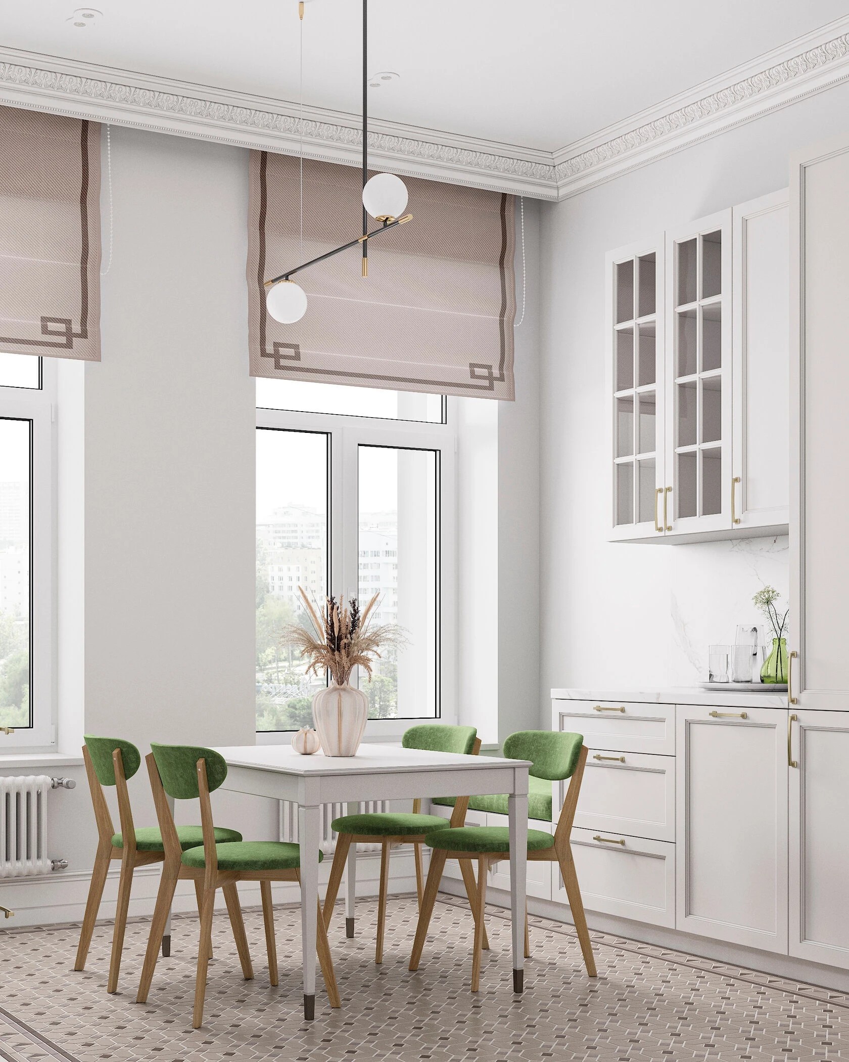 С ВИДОМ НА КАЗАНСКИЙ СОБОР