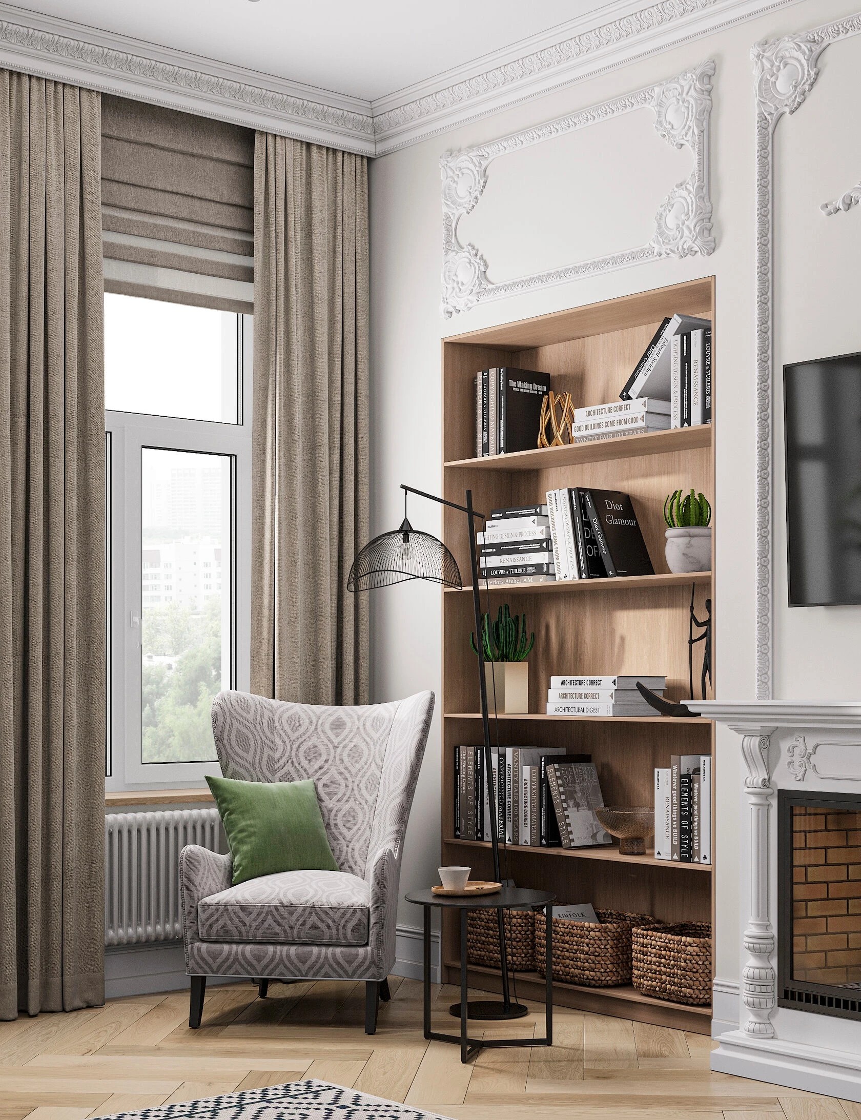 С ВИДОМ НА КАЗАНСКИЙ СОБОР