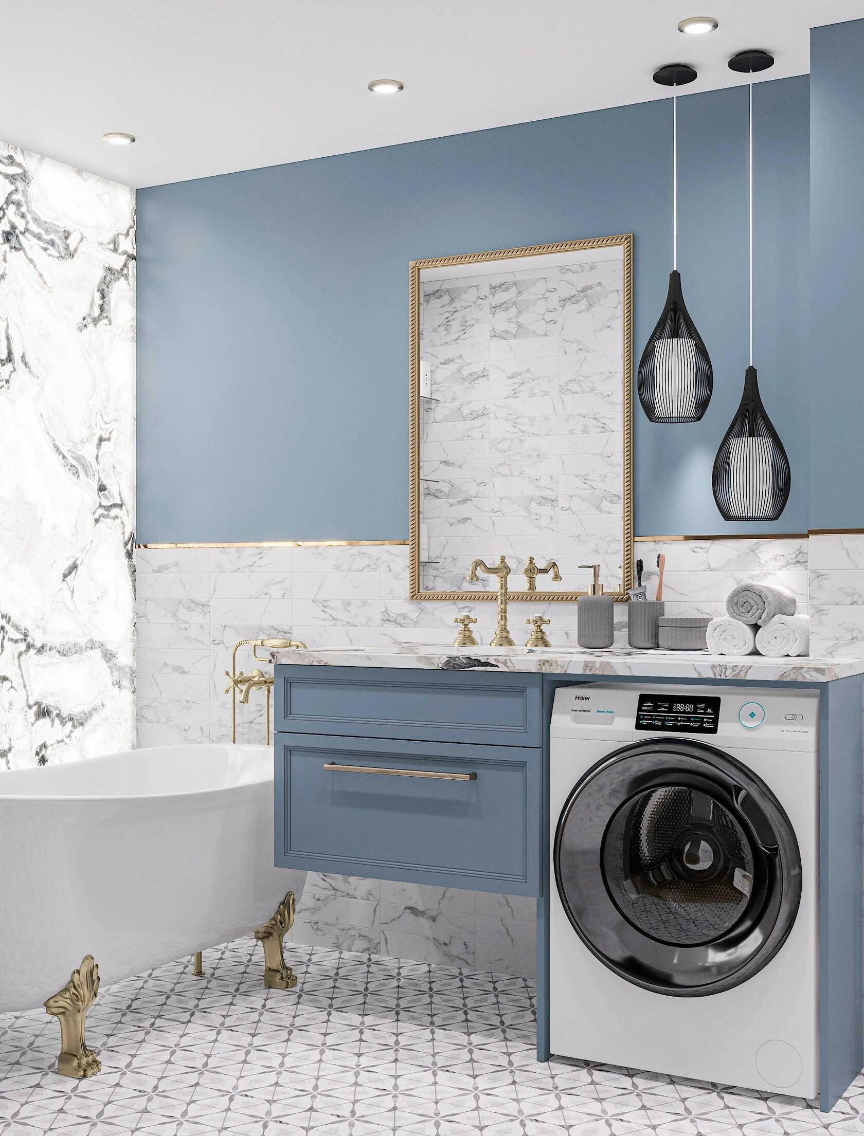 С ВИДОМ НА КАЗАНСКИЙ СОБОР