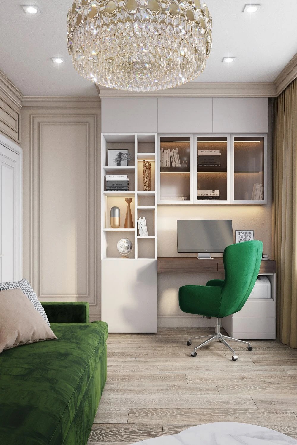 ШКАТУЛКА С ИЗУМРУДАМИ