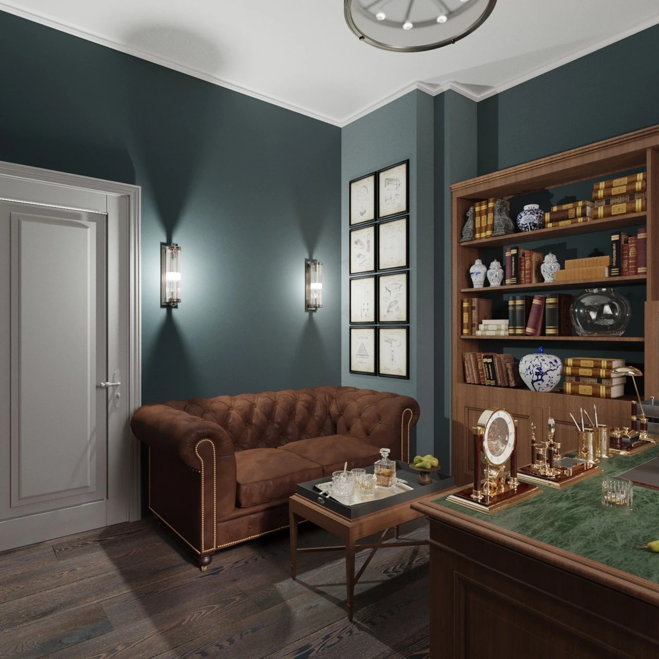 Дизайн проект кабинета