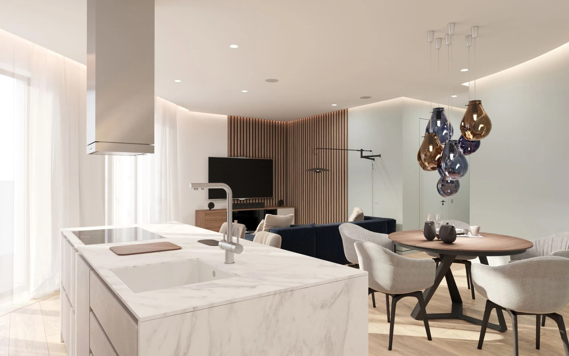 КЛАССИКА С ЭЛЕМЕНТАМИ СКАНДИНАВСКОГО СТИЛЯ