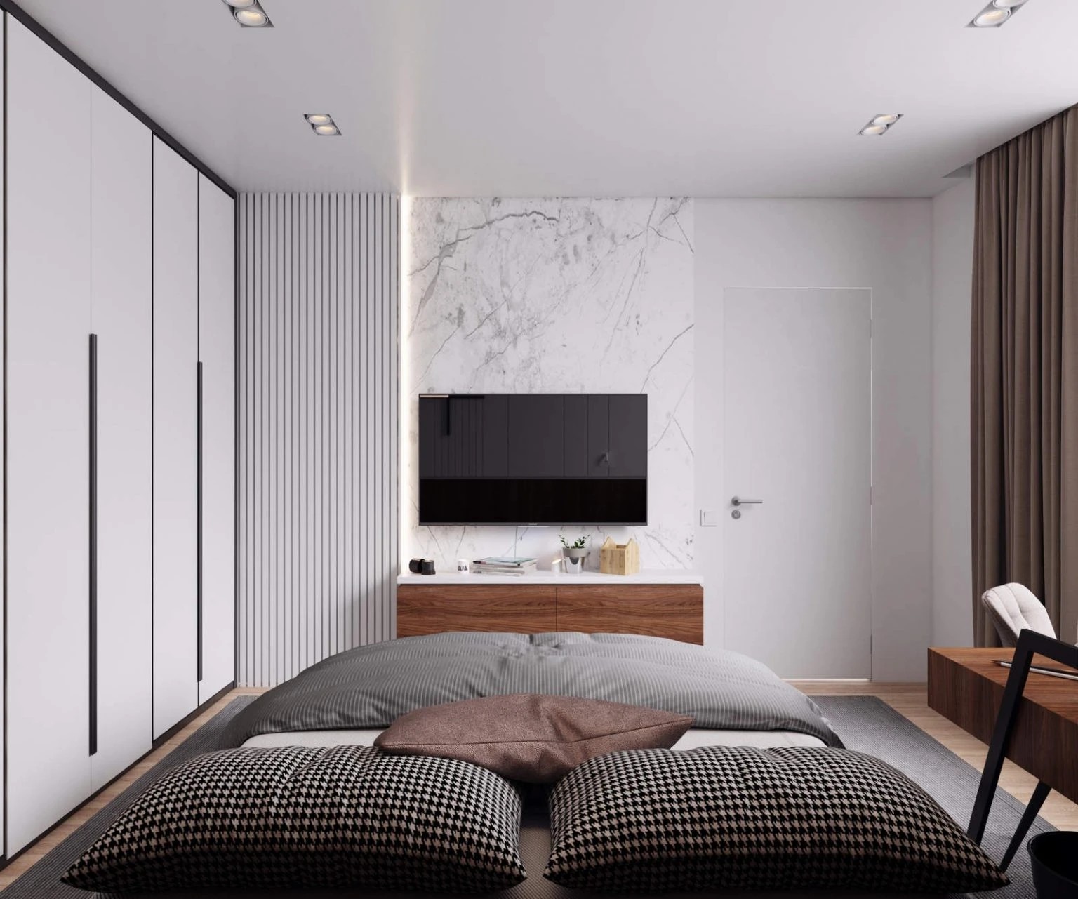 ДИЗАЙН ПРОЕКТ ИНТЕРЬЕРА КВАРТИРЫ В СОВРЕМЕННОМ СТИЛЕ