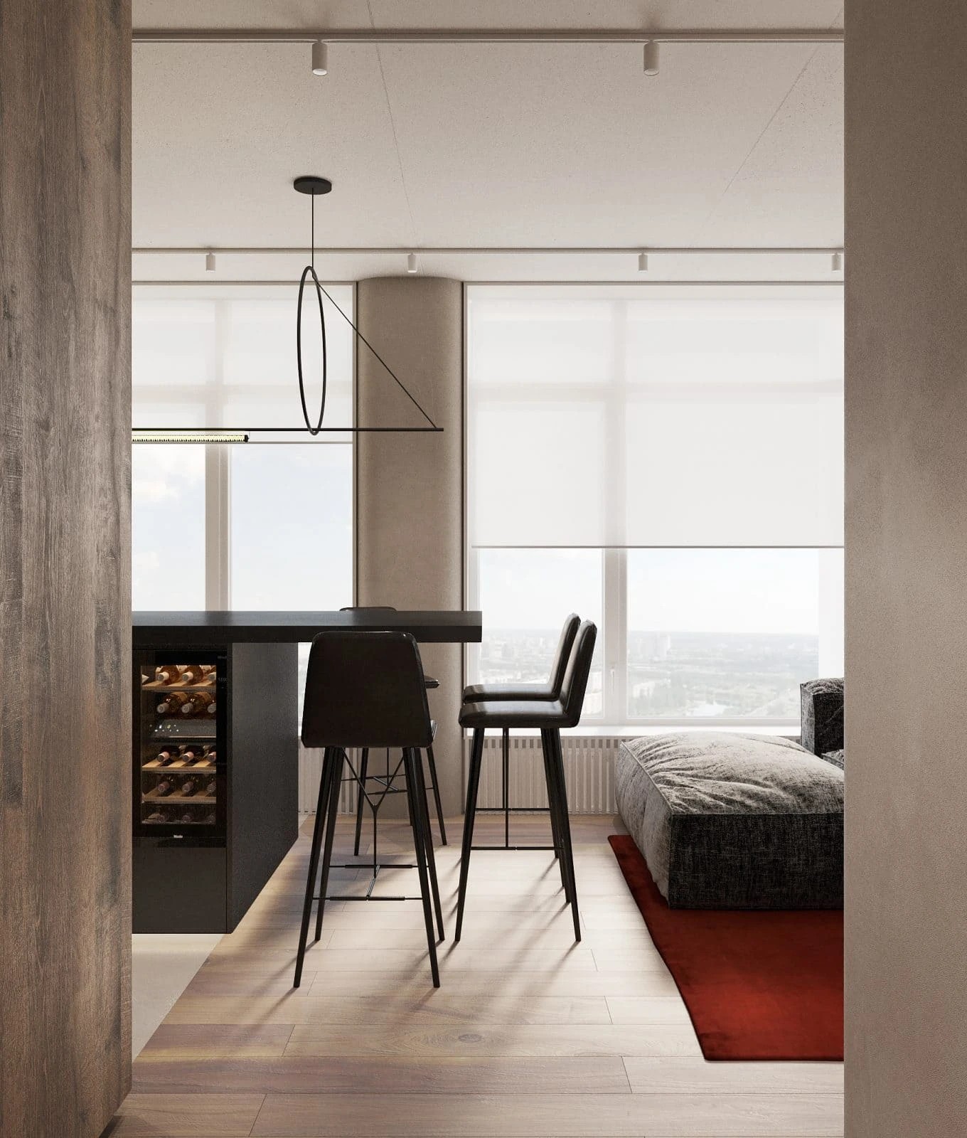 КВАРТИРА СО СВЕЖИМИ ДИЗАЙНЕРСКИМИ ИДЕЯМИ