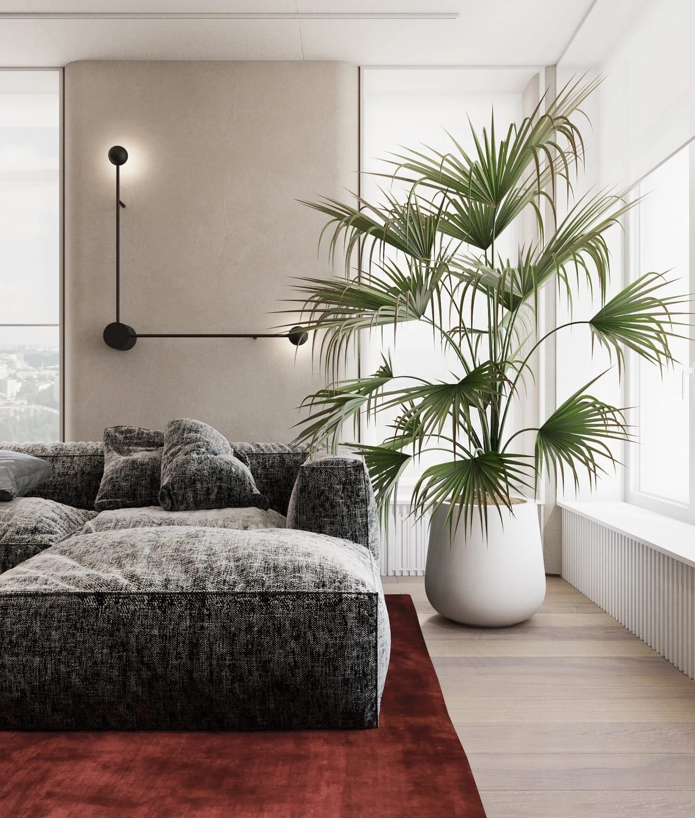 КВАРТИРА СО СВЕЖИМИ ДИЗАЙНЕРСКИМИ ИДЕЯМИ