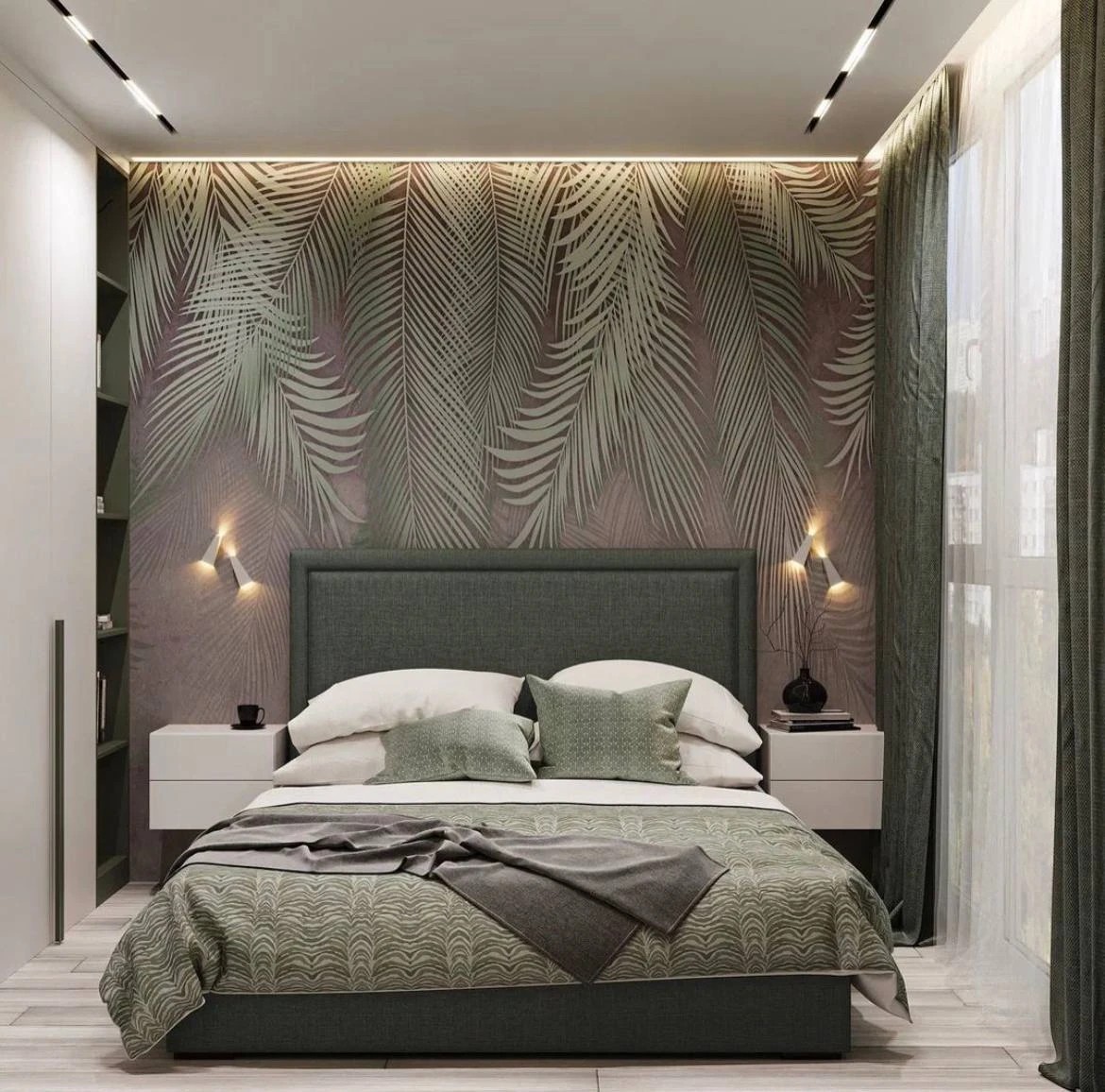 Современный дизайн спальни