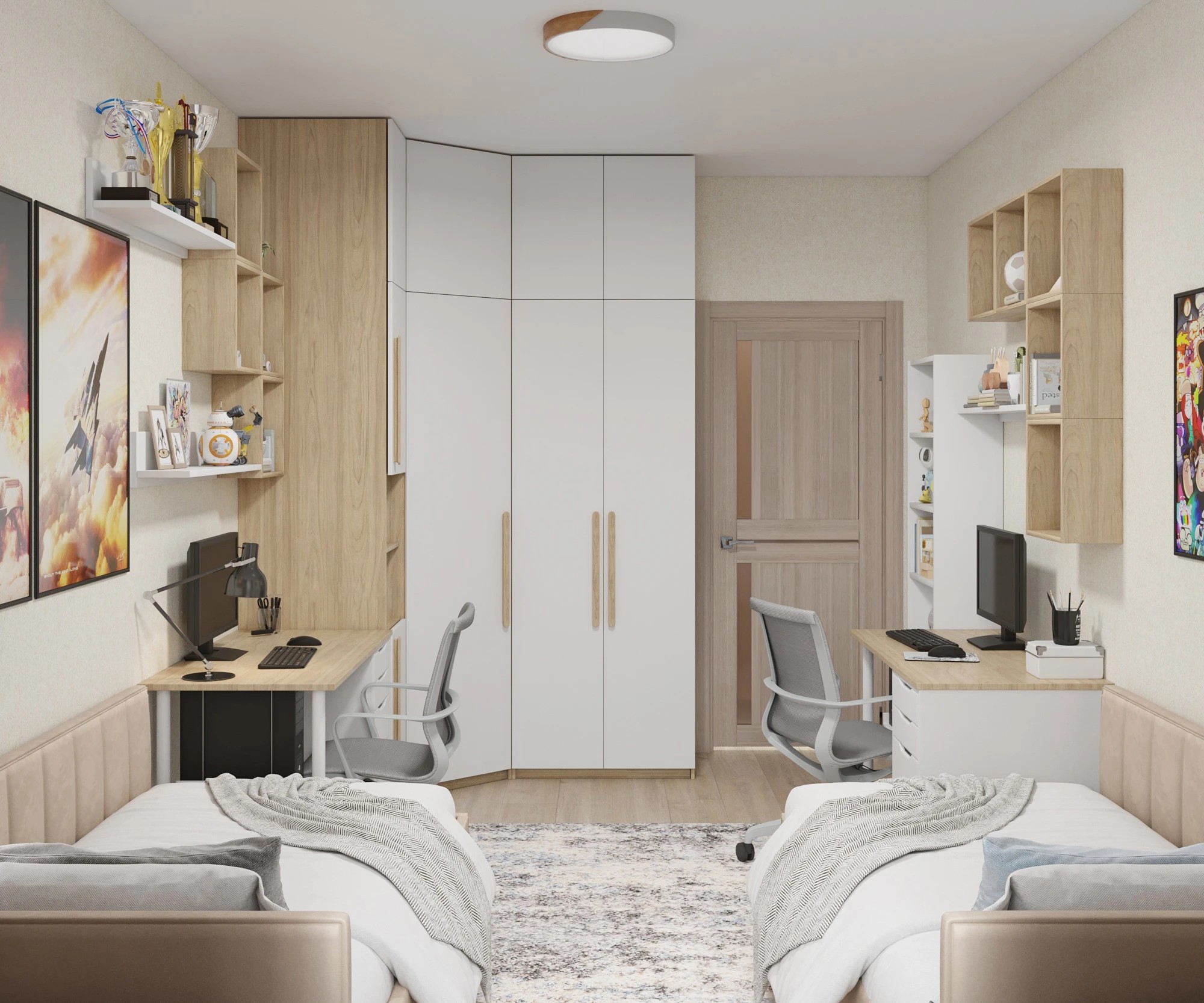 Перепланировки детской комнаты