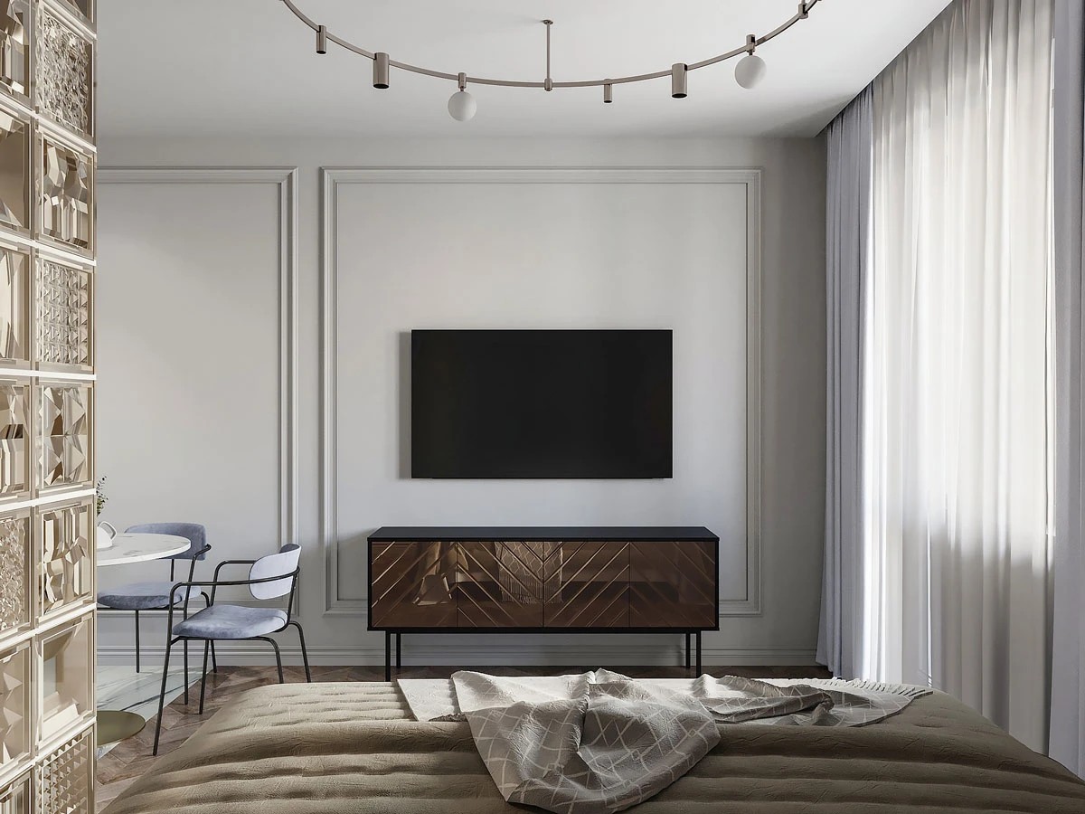 ЖК Уютный. Студия. Современная классика