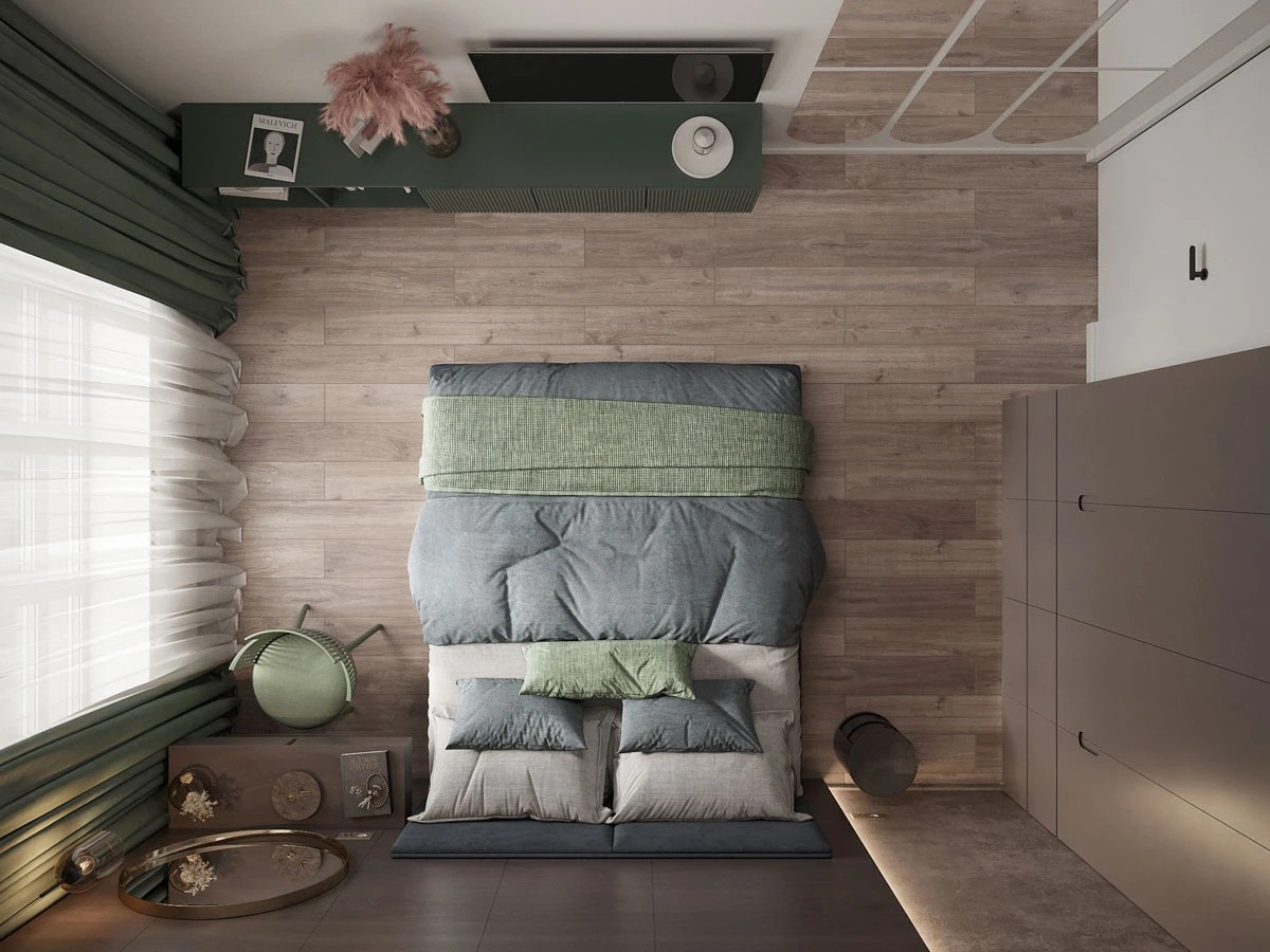 ЖК Уютный. Трехкомнатная. Современный стиль