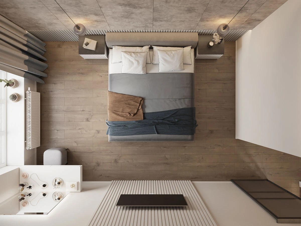 ЖК Уютный. Трехкомнатная. Современный стиль