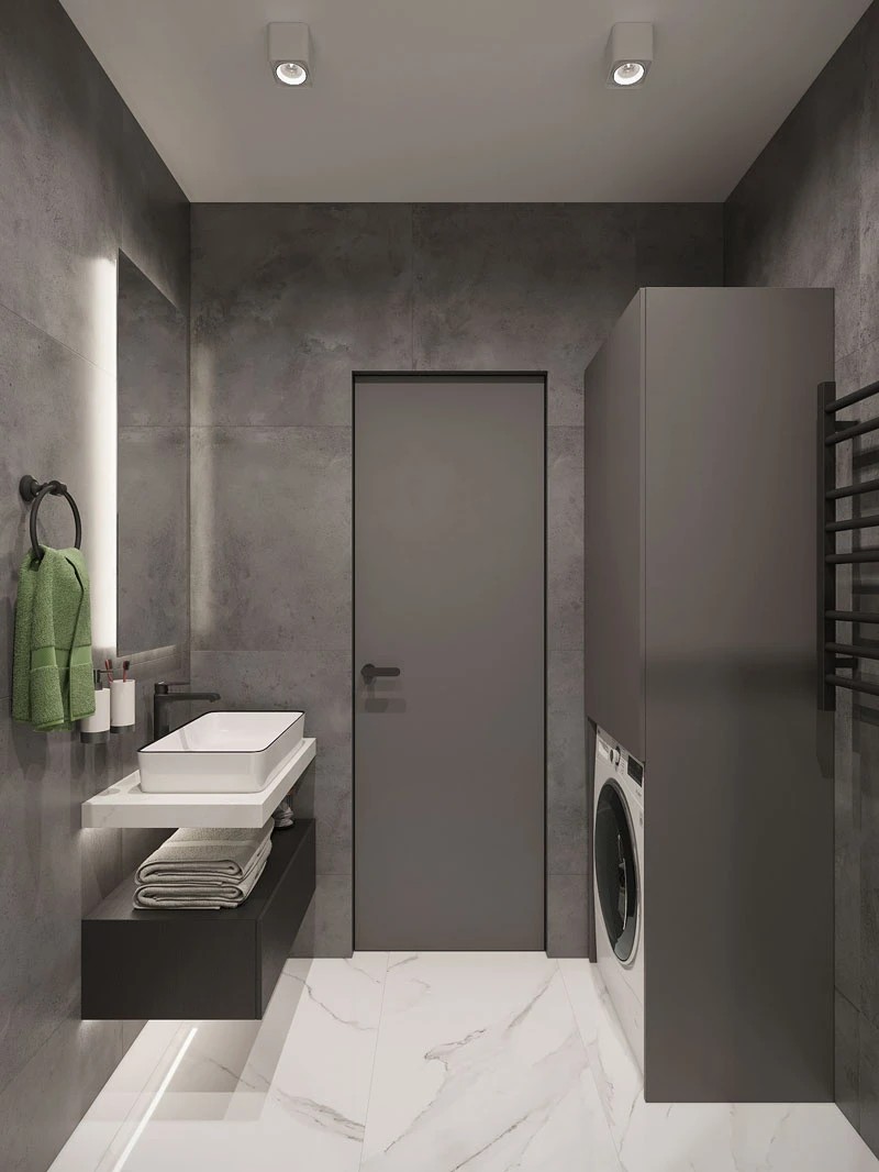 ЖК Уютный. Трехкомнатная. Современный стиль