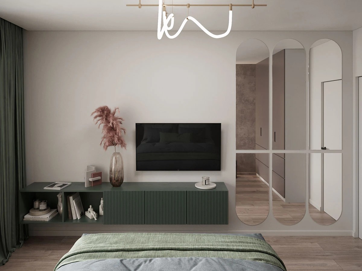 ЖК Уютный. Трехкомнатная. Современный стиль