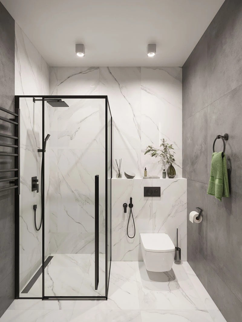 ЖК Уютный. Трехкомнатная. Современный стиль