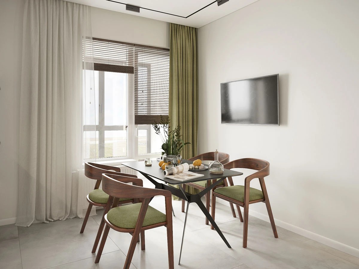 ЖК Уютный. Трехкомнатная. Современный стиль