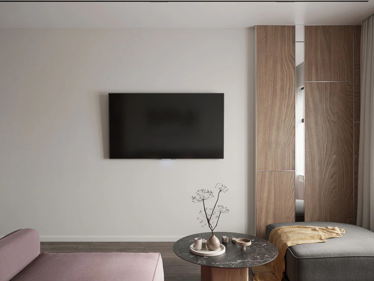 ЖК Уютный. Трехкомнатная. Современный стиль