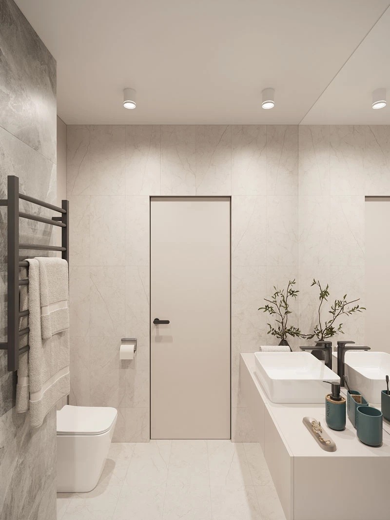 ЖК Уютный. Трехкомнатная. Современный стиль