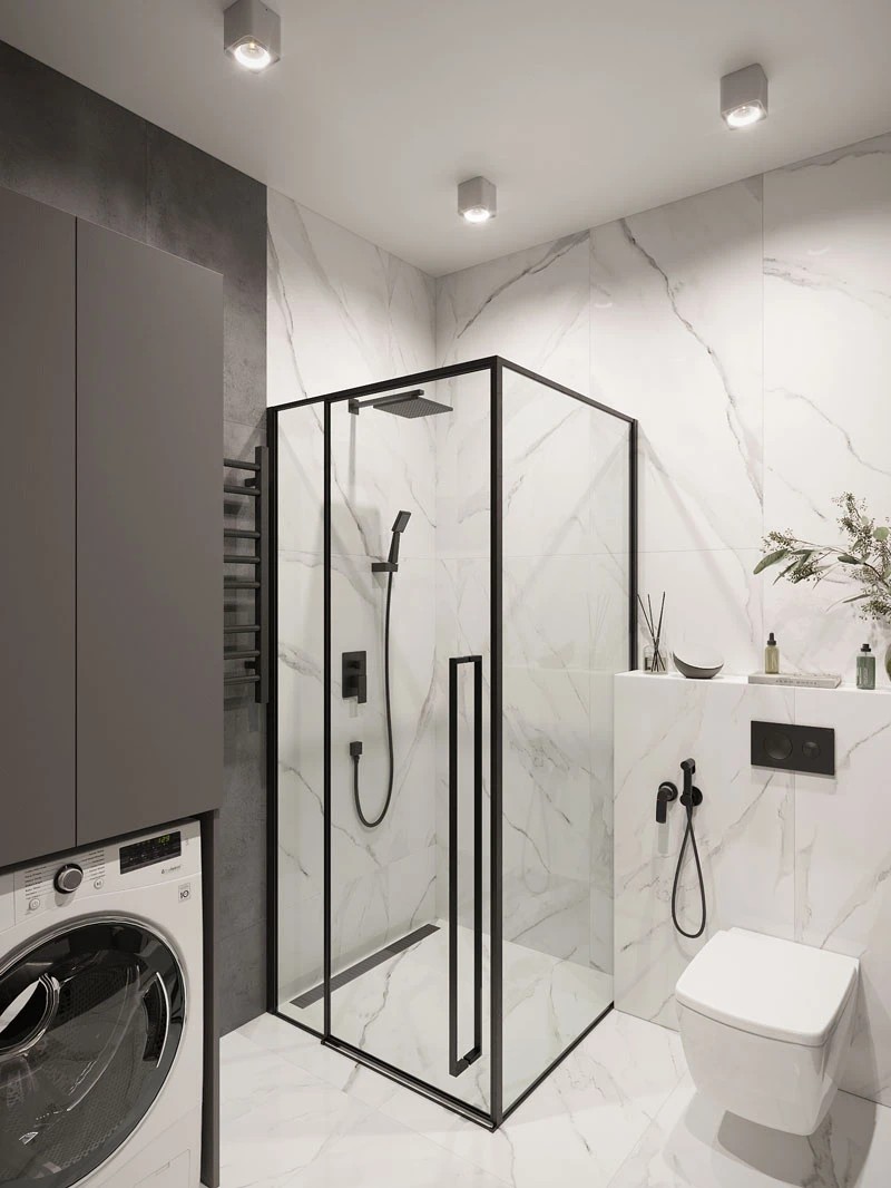 ЖК Уютный. Трехкомнатная. Современный стиль