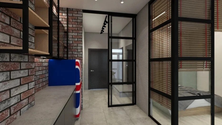 Однокомнатная квартира 42м2