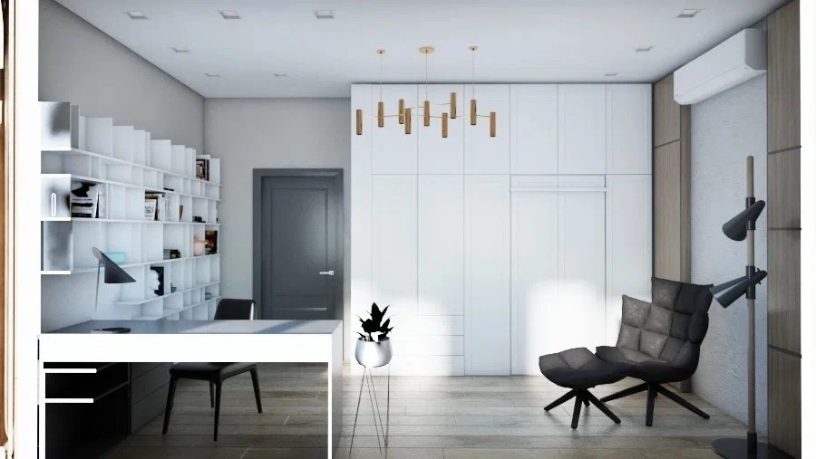 Квартира в современном стиле 110м2