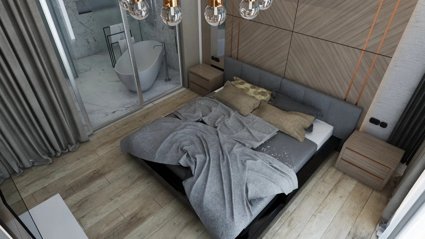 Квартира в современном стиле 110м2