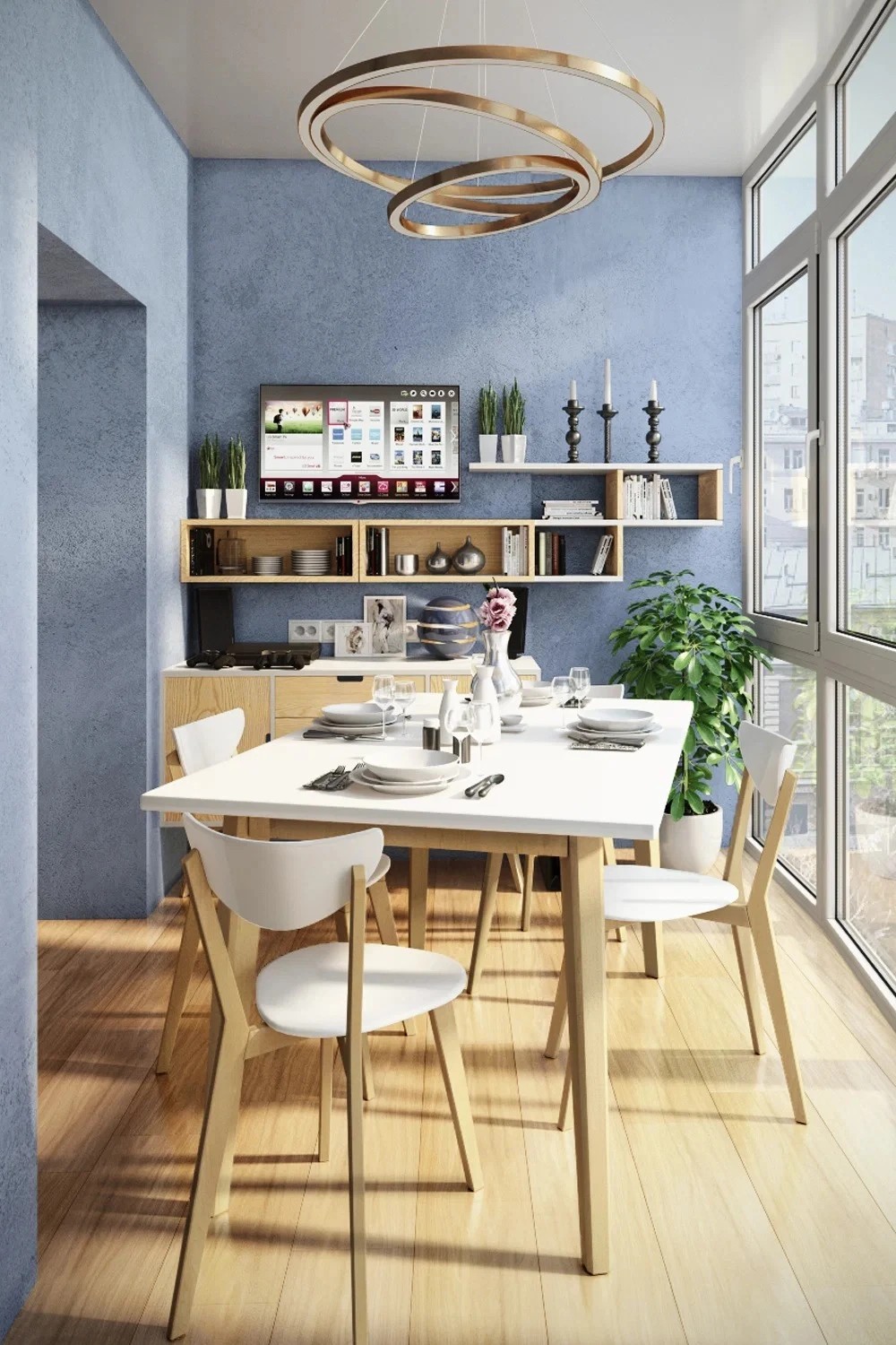 Однокомнатная квартира 60м2