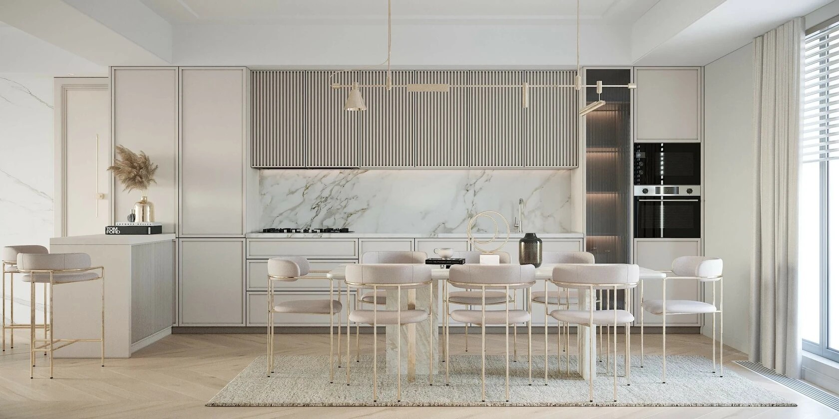 АТМОСФЕРНЫЙ ИНТЕРЬЕР В СВЕТЛЫХ ОТТЕНКАХ