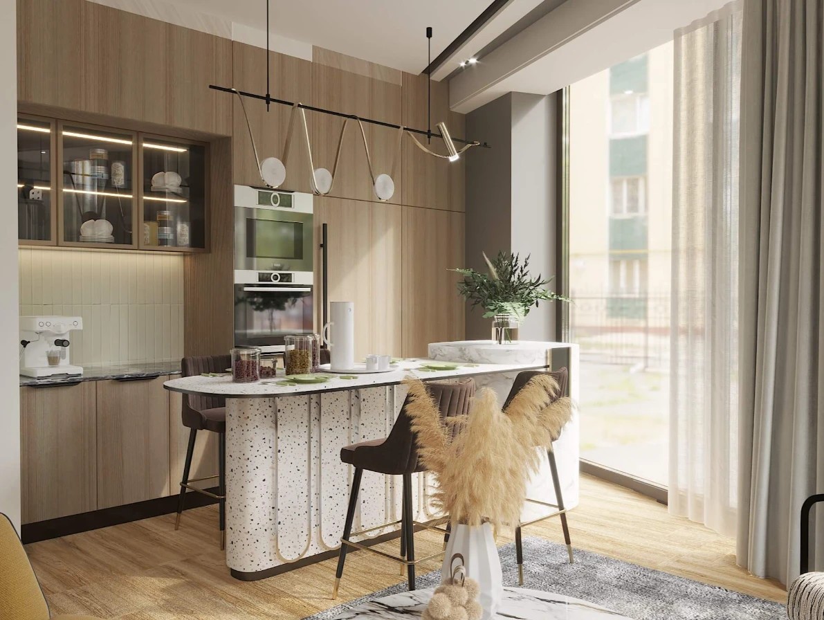 ЯРКИЕ АПАРТАМЕНТЫ С ЯРКИМИ АКЦЕНТАМИ