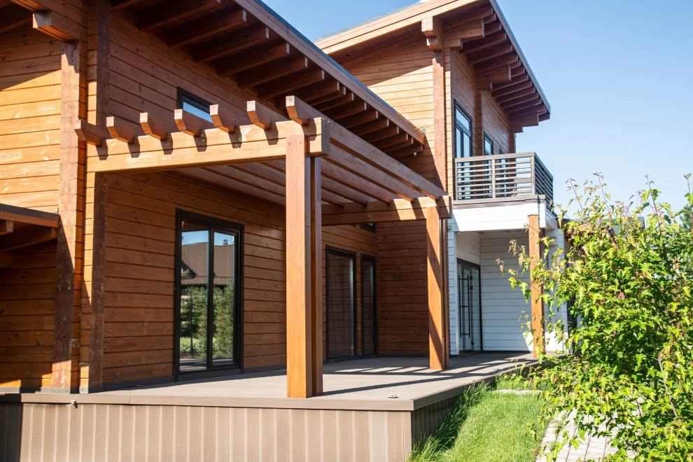 Дом с японскими мотивами