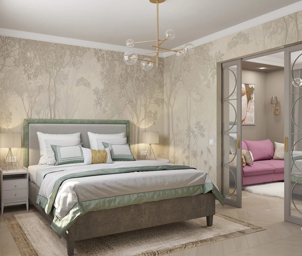 Дизайн квартиры в ЖК Александровский города Пушкин