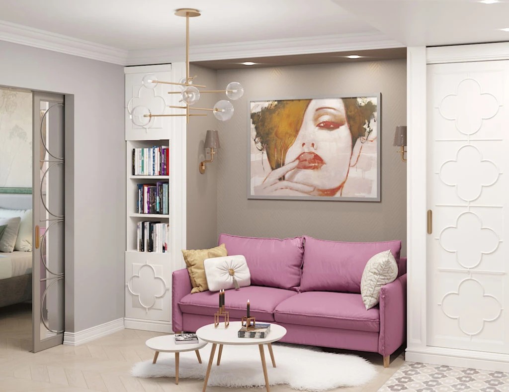 Дизайн квартиры в ЖК Александровский города Пушкин