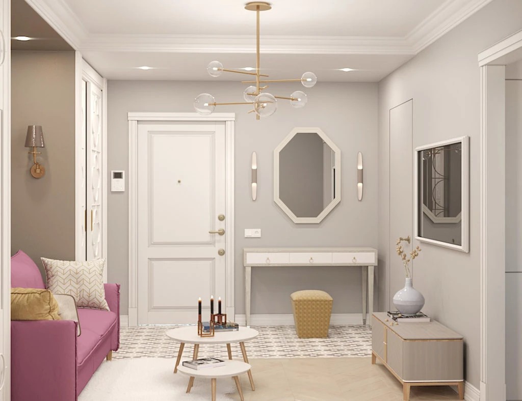 Дизайн квартиры в ЖК Александровский города Пушкин