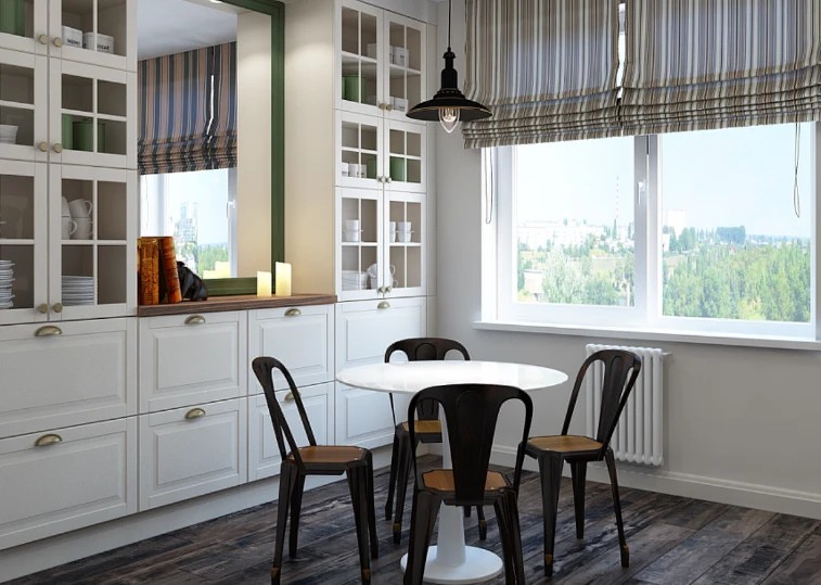 Серия кухонь для проектов в Москве