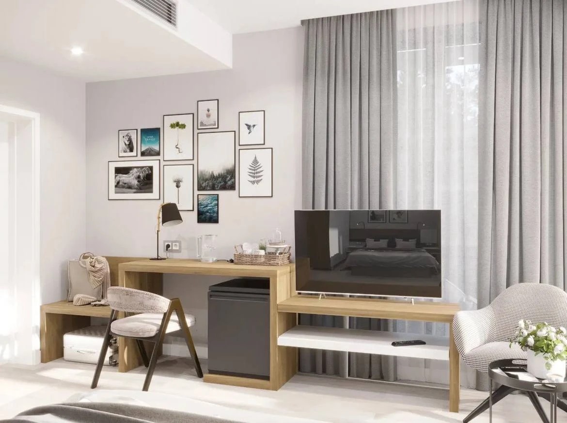 Дизайн гостиницы, фасада и интерьера