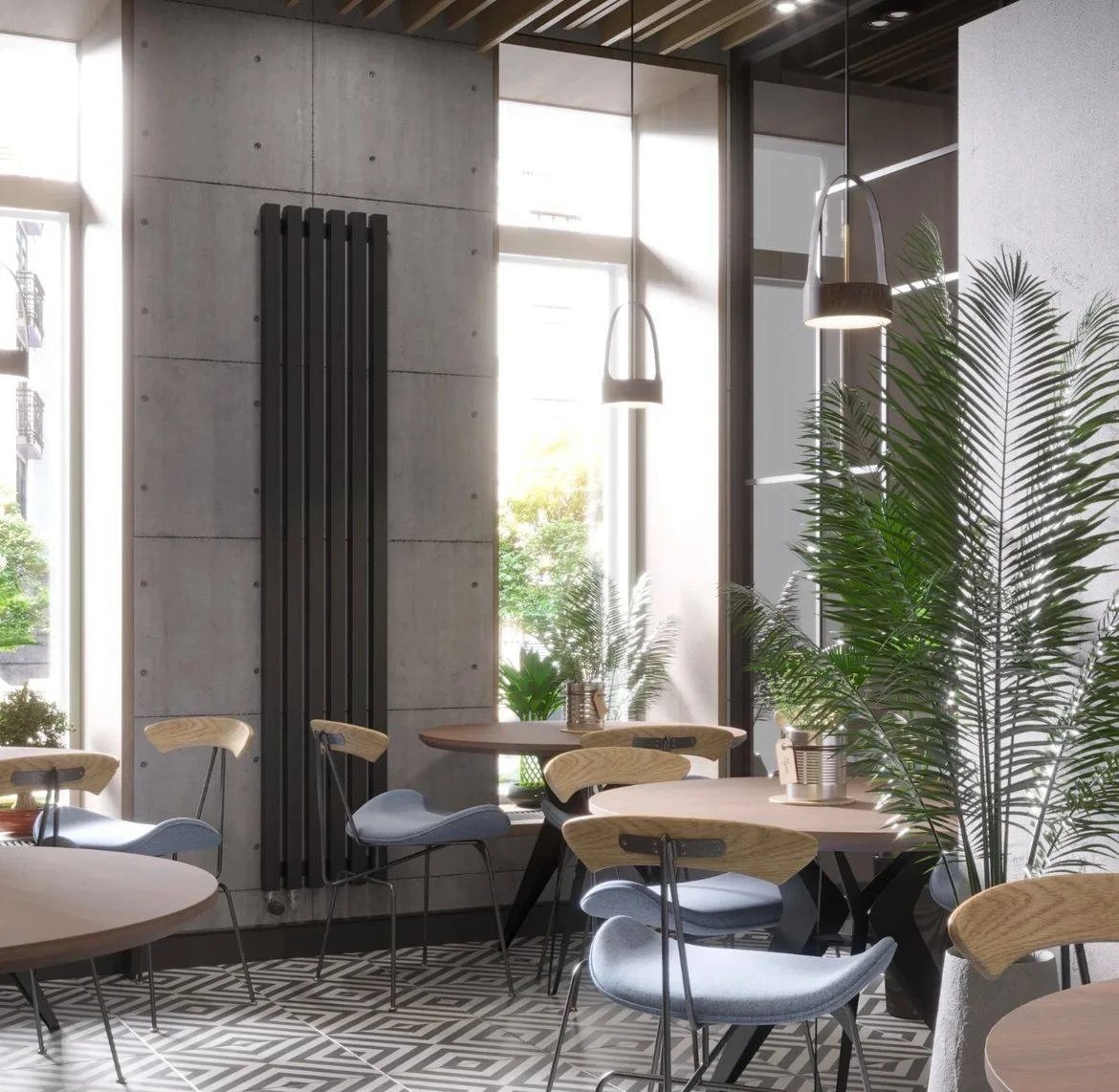 Дизайн кафе в стиле лофт