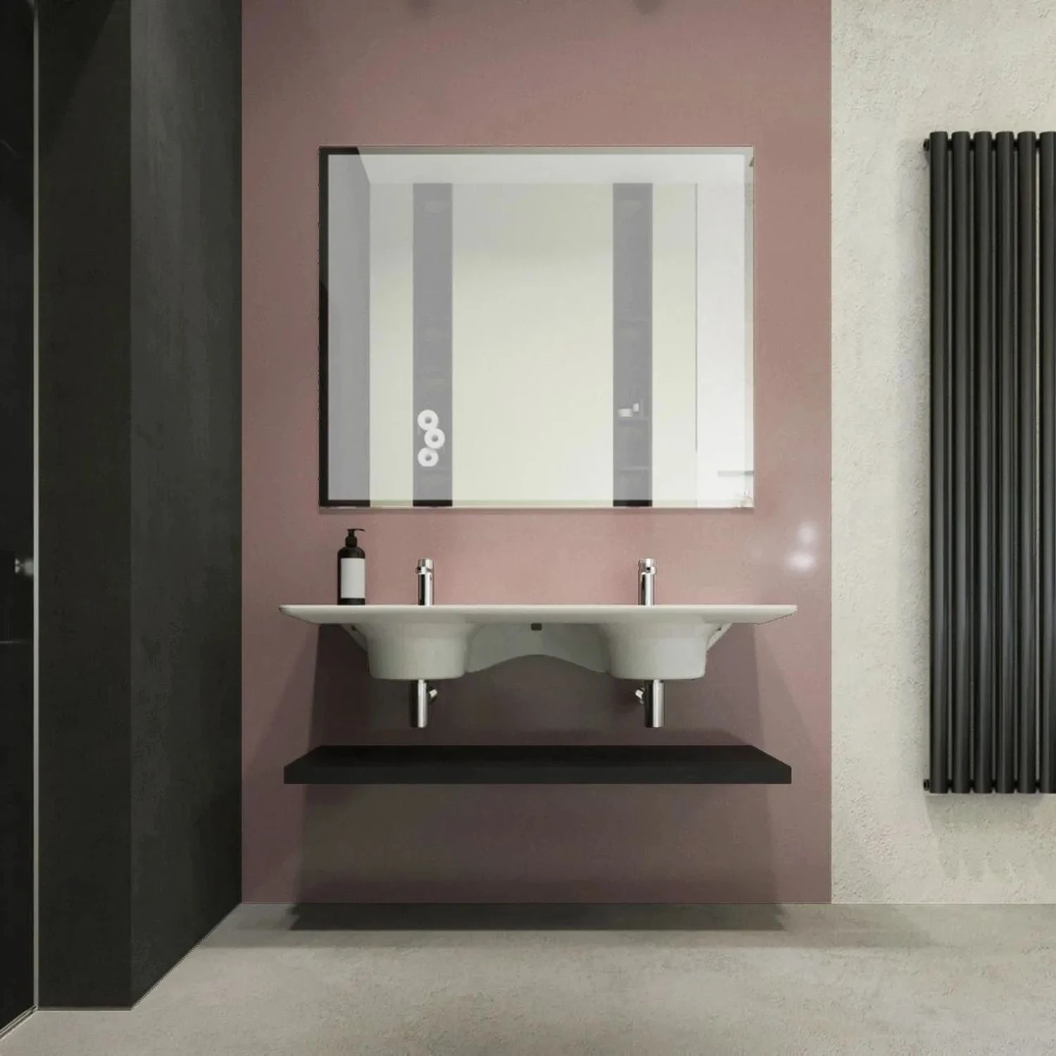 Дизайн интерьера ванной комнаты, г. Красноярск