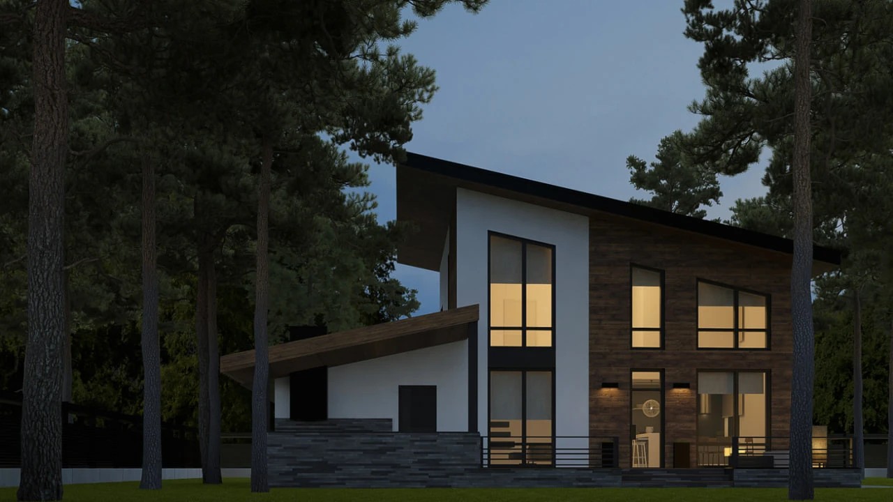 Private house for a small family