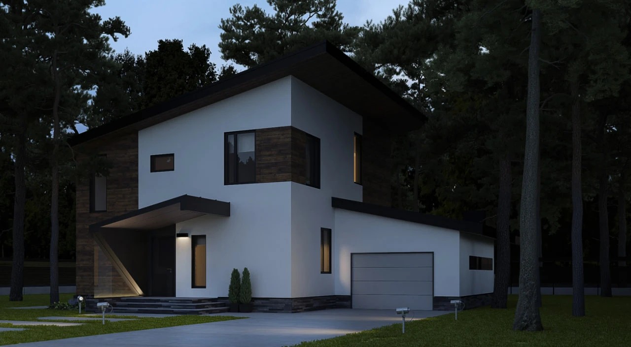 Private house for a small family