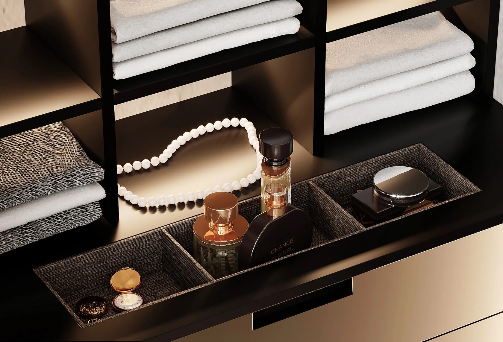 Детальная проработка нестандартной корпусной мебели