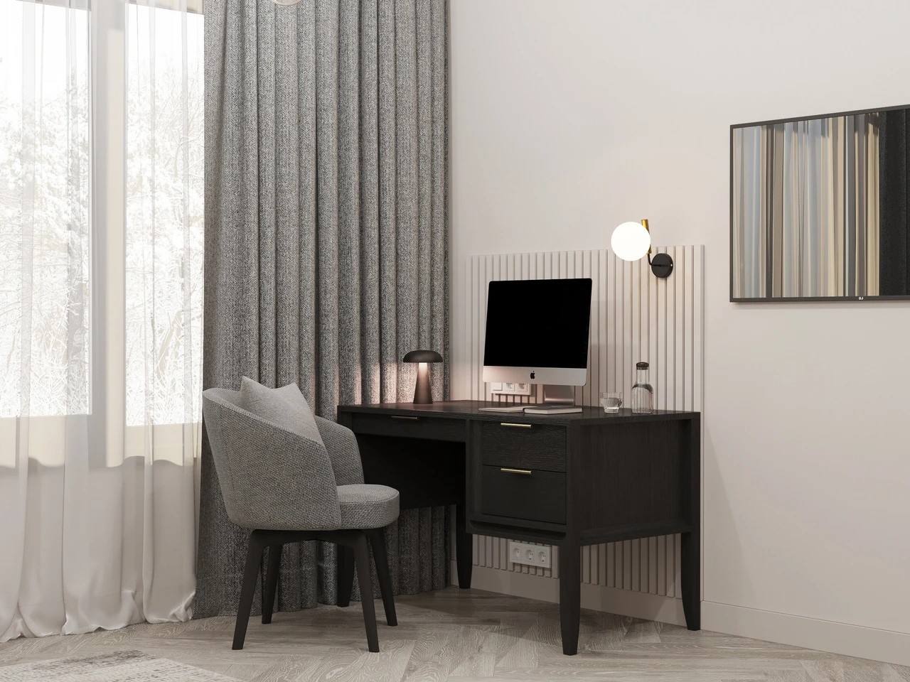 Спальня в загородном доме