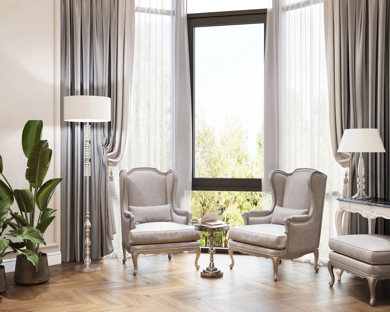 Визуализации спальни