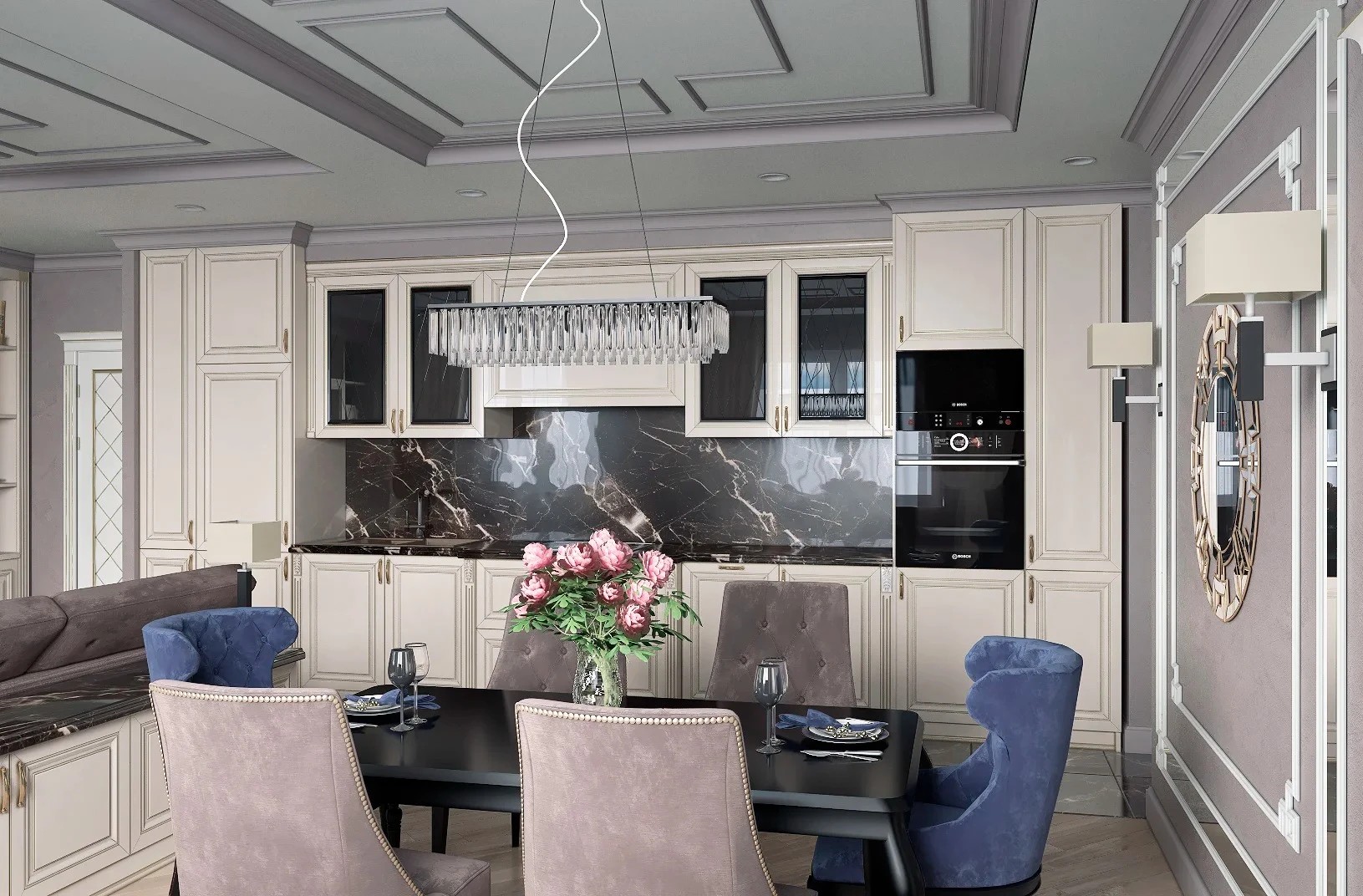 Кухня-гостиная