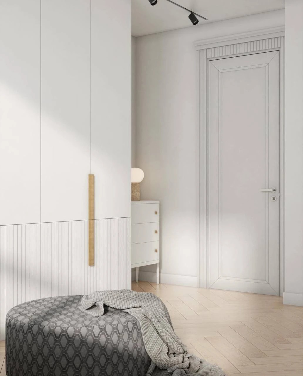 Светлая и воздушна спальня