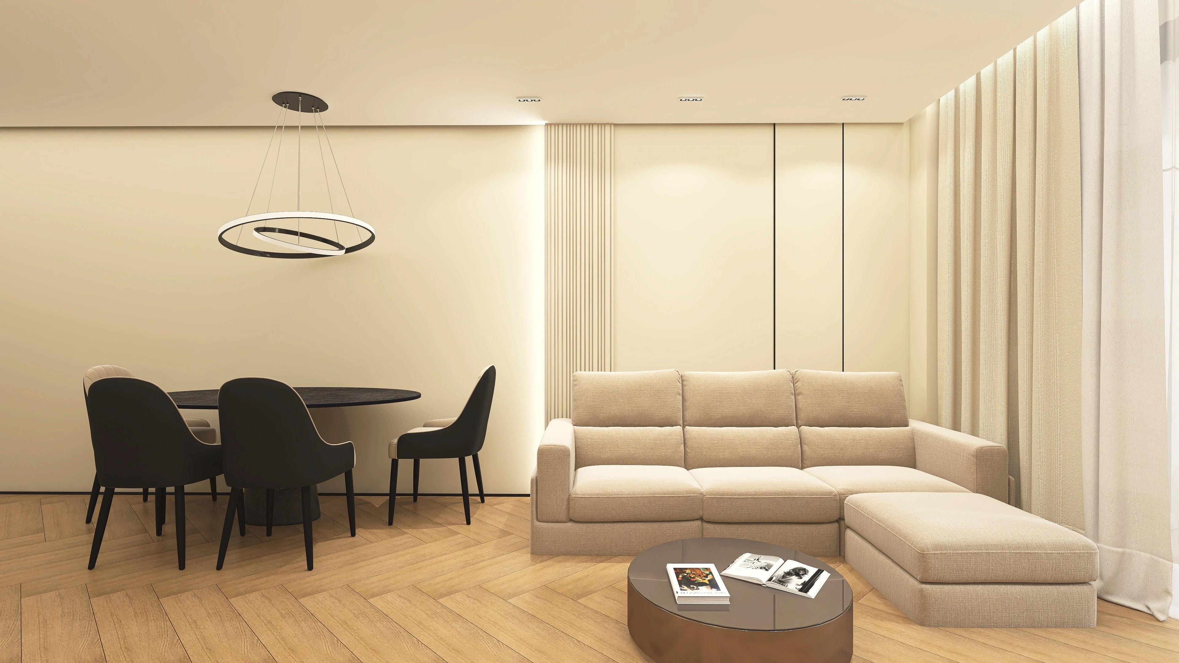 Квартира в минималистичном стиле