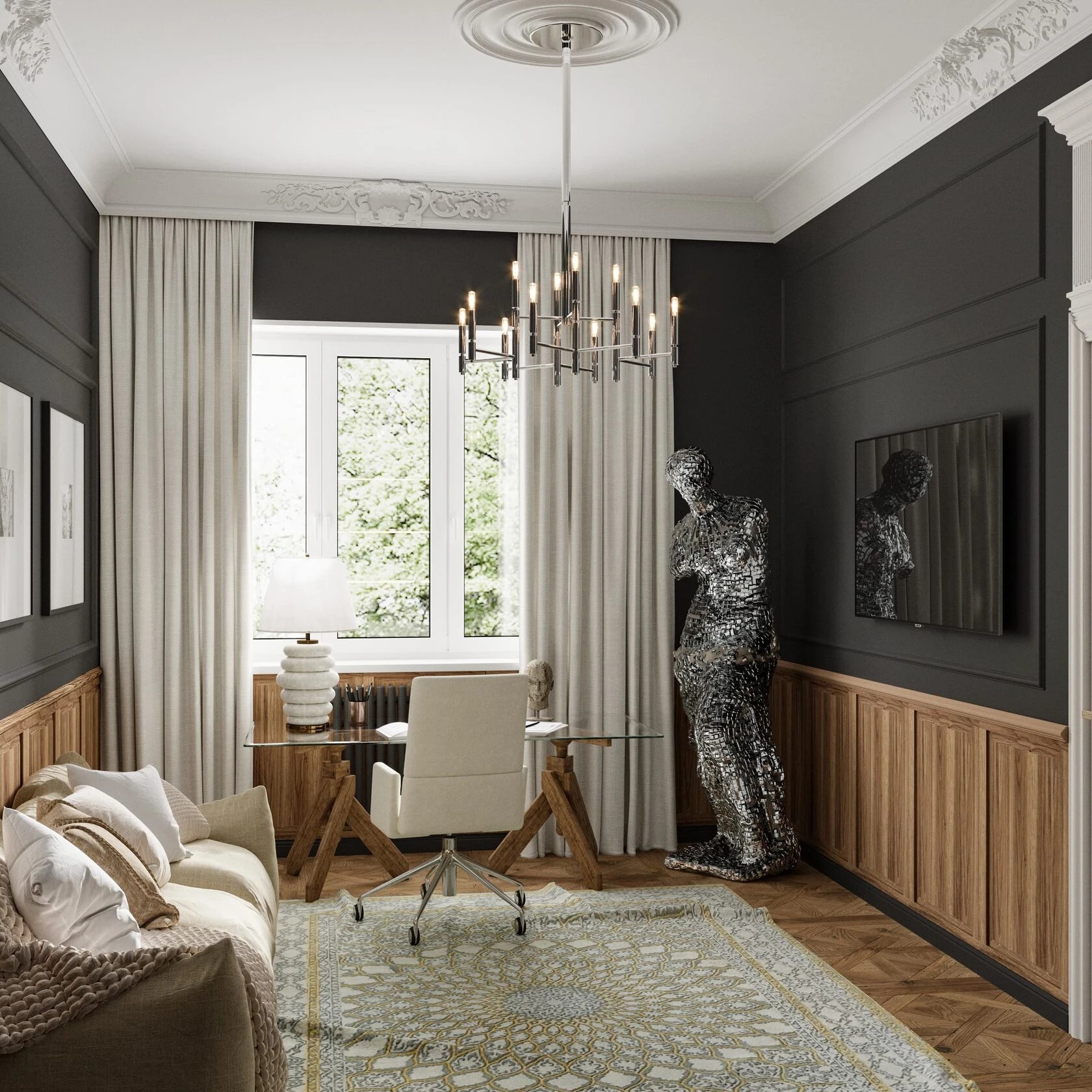 НЕОКЛАССИКА ВОЗЛЕ СТЕН НОВОДЕВИЧЬЕГО МОНАСТЫРЯ